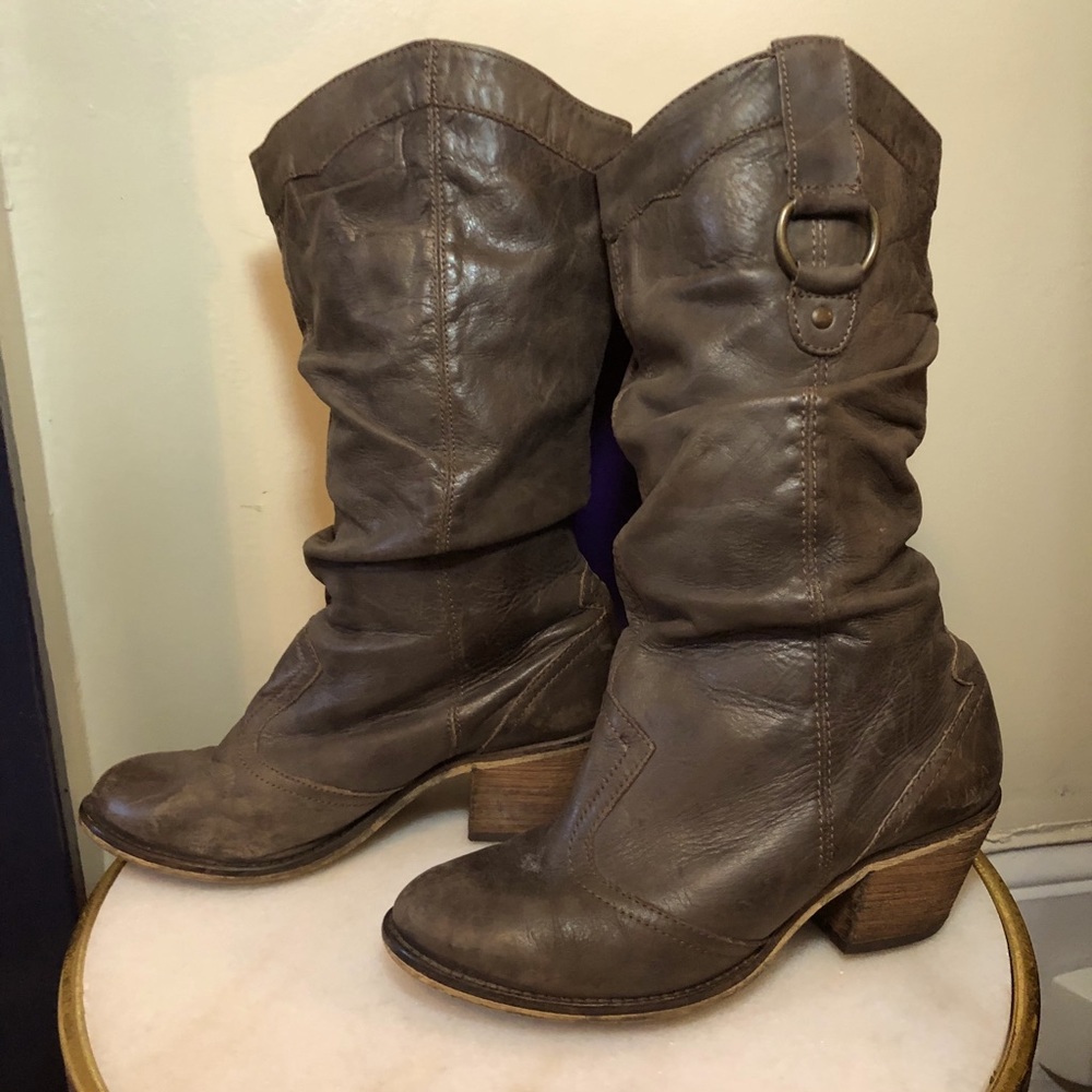 Steve Madden slouchy boots, 7.5